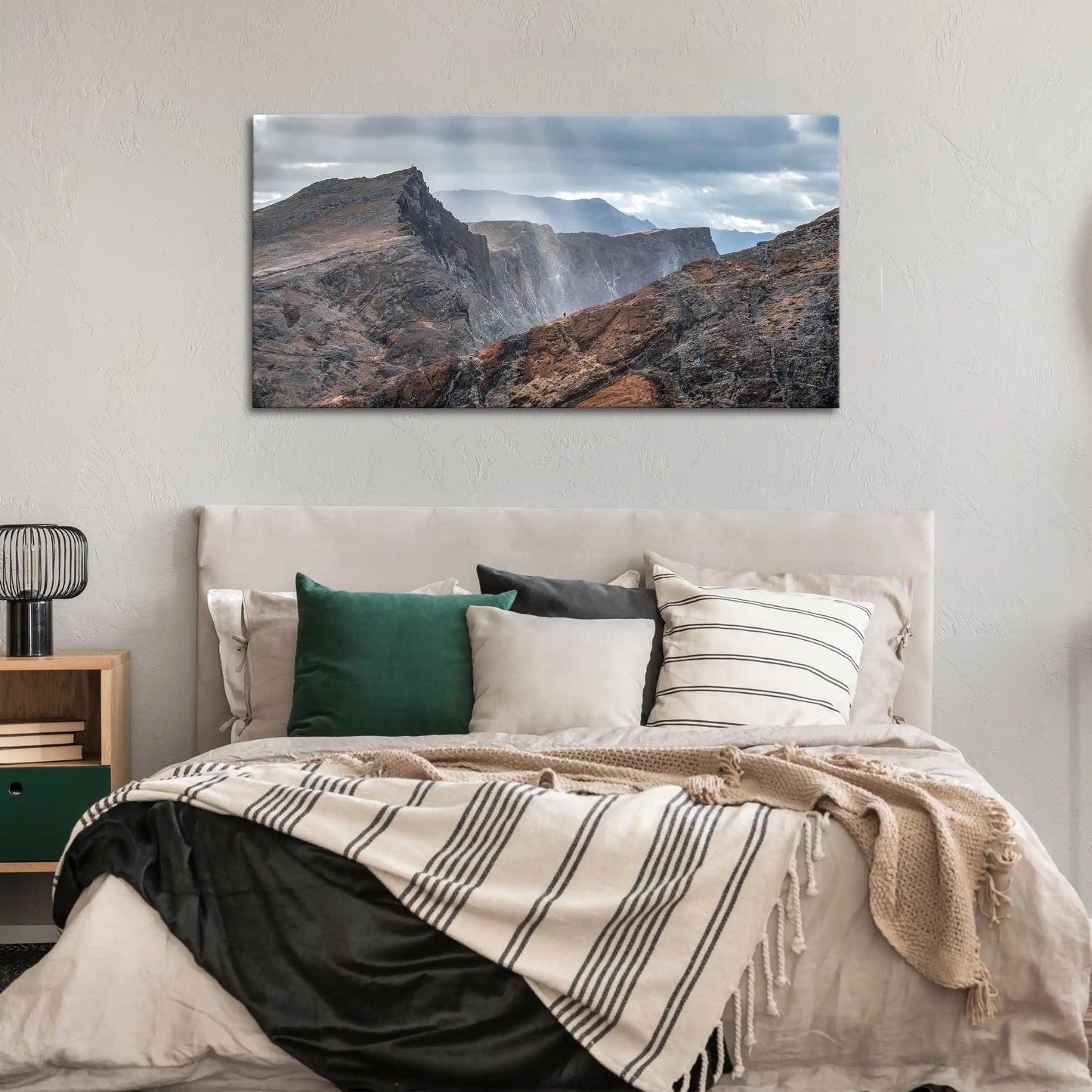 Leinwandbild - Felsenlandschaft Madeira