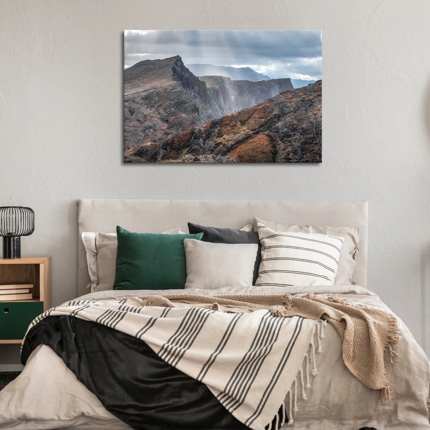 Leinwandbild - Felsenlandschaft Madeira