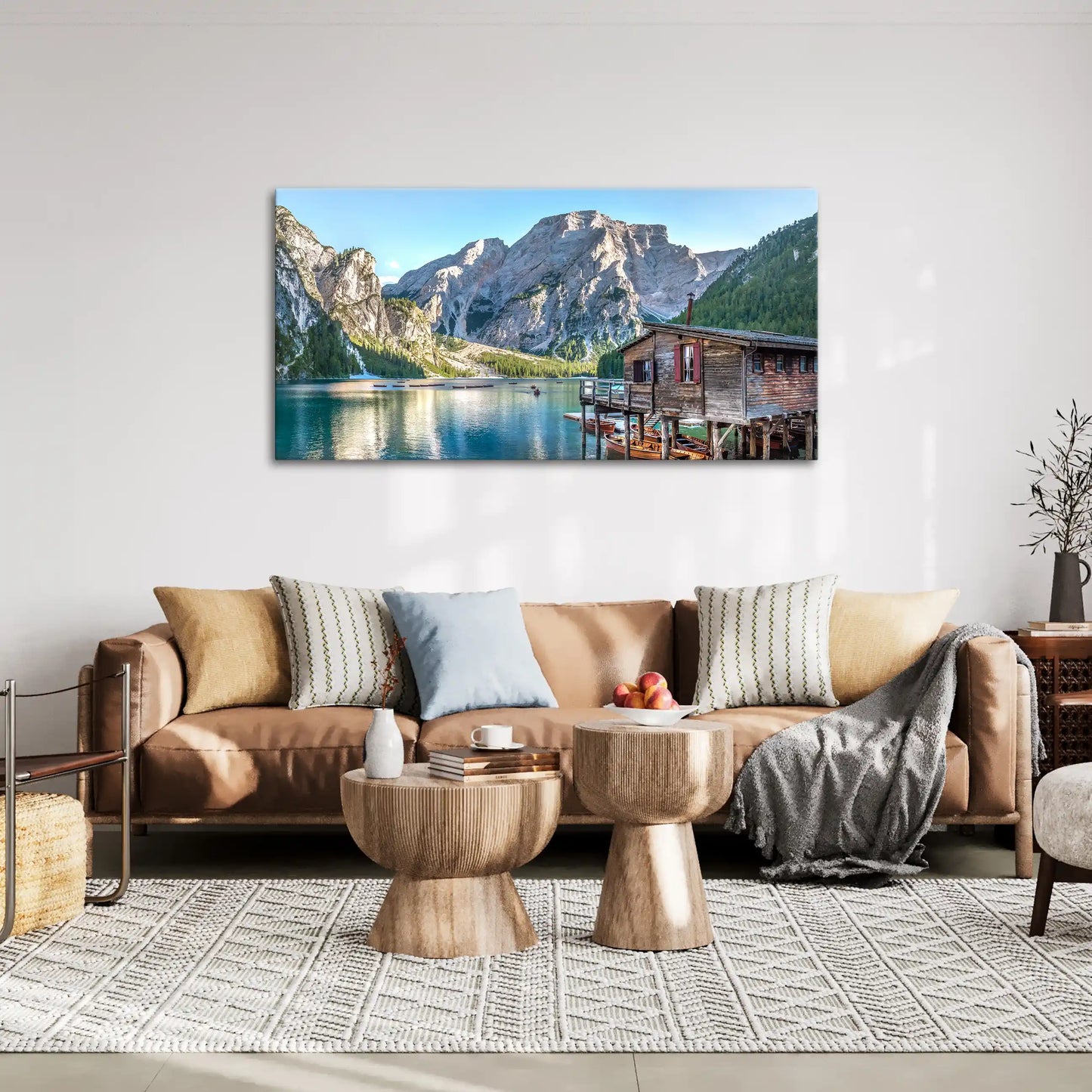 Leinwandbild - Pragser Wildsee