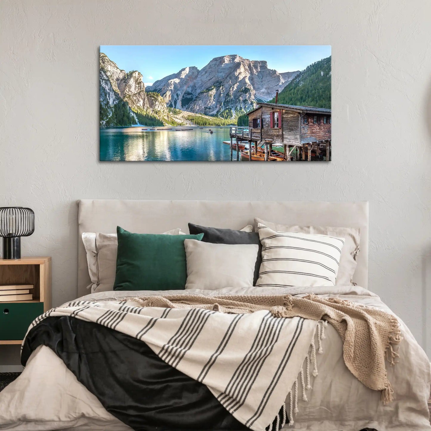 Leinwandbild - Pragser Wildsee