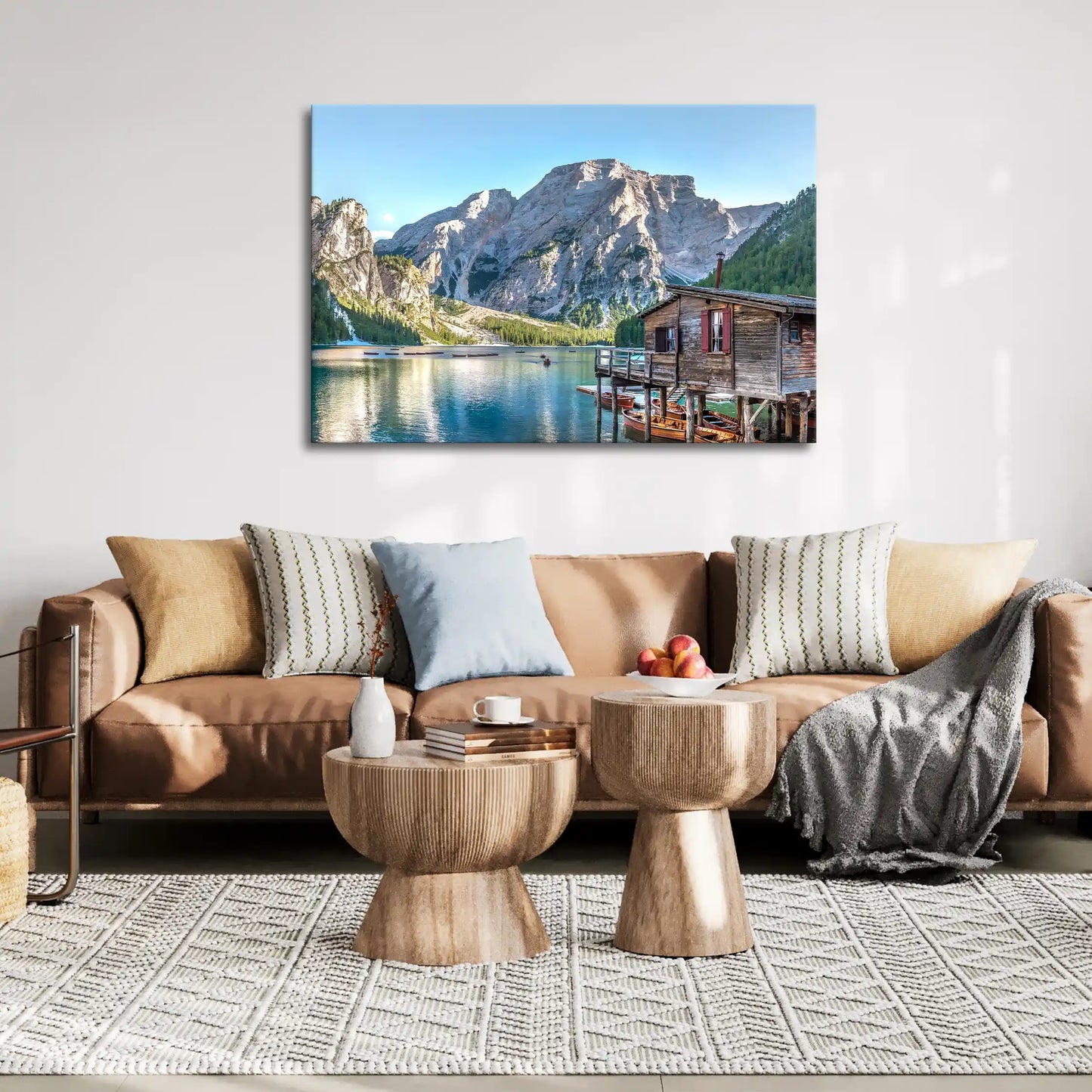 Leinwandbild - Pragser Wildsee