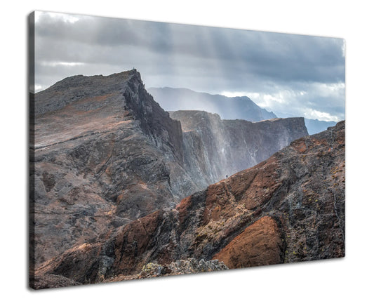 Leinwandbild - Felsenlandschaft Madeira