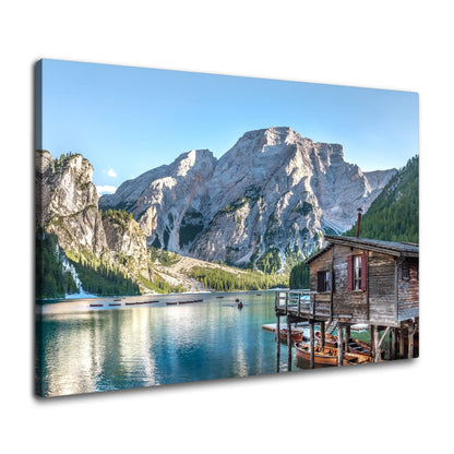 Leinwandbild - Pragser Wildsee