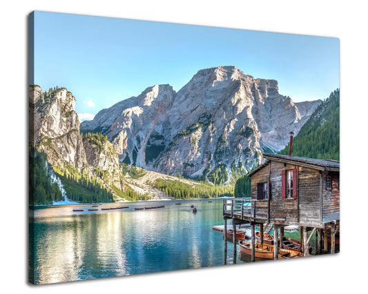 Leinwandbild - Pragser Wildsee